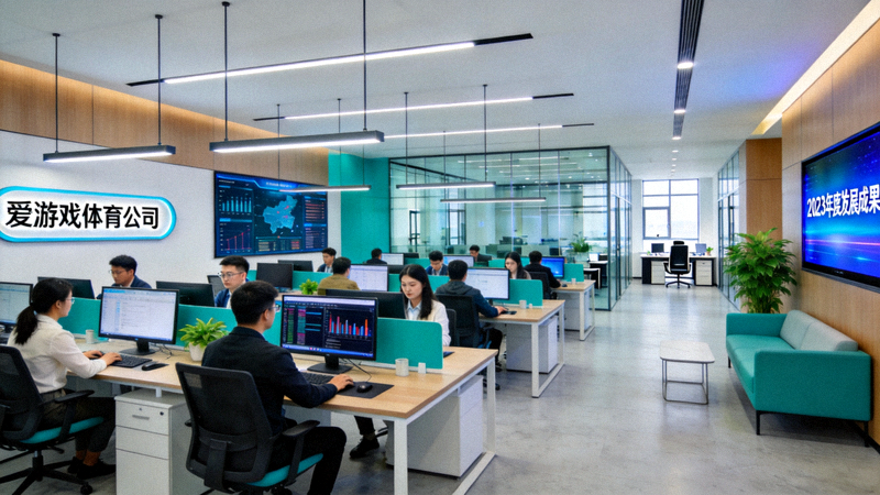 2023年爱游戏体育公司快速发展阶段团队扩张后的全新现代化办公环境