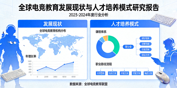 全球电竞教育发展现状与人才培养模式研究报告