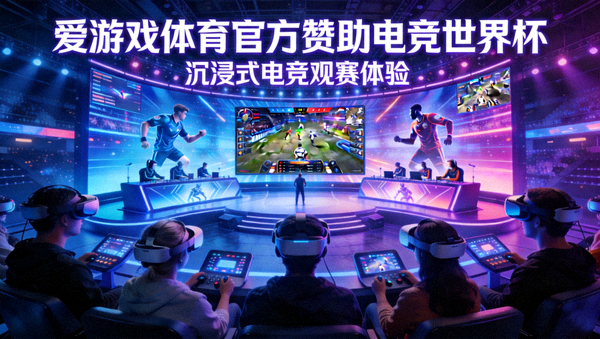 爱游戏体育官方赞助电竞世界杯，沉浸式观赛概念图