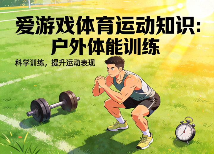爱游戏体育运动知识配图：运动员在户外进行体能训练